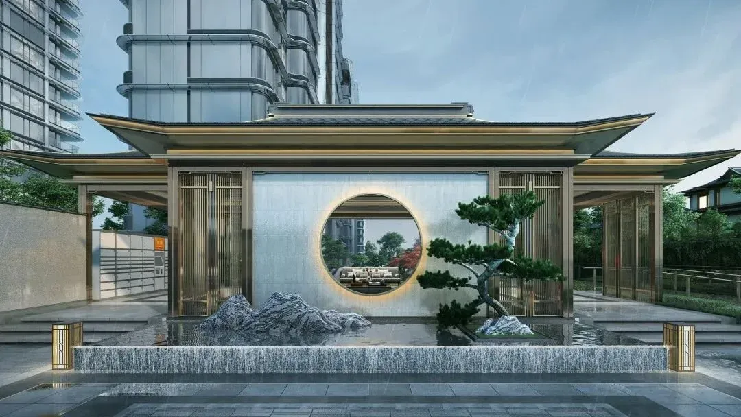 金融城东的少数派绿城凤栖鹭鸣宋风合院来了