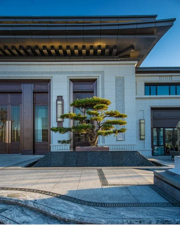 以门为仪,新空港孔雀城天樾府承新中式文化雅韵