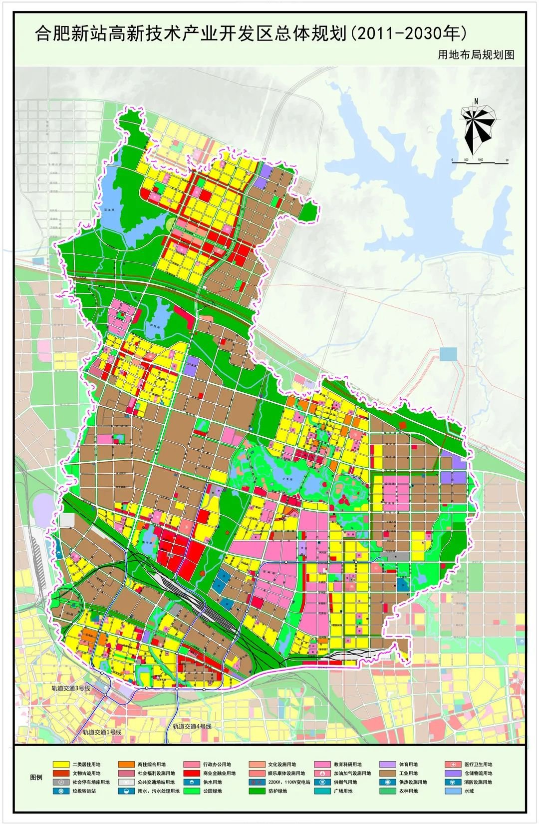 合肥高新区规划2030图片