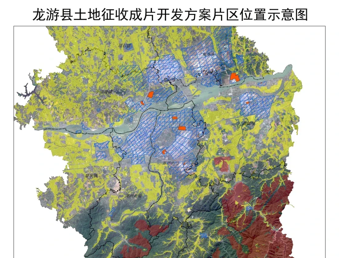 房天下涉及东华街道小南海湖镇模环庙下龙游县2022年土地征收方案含