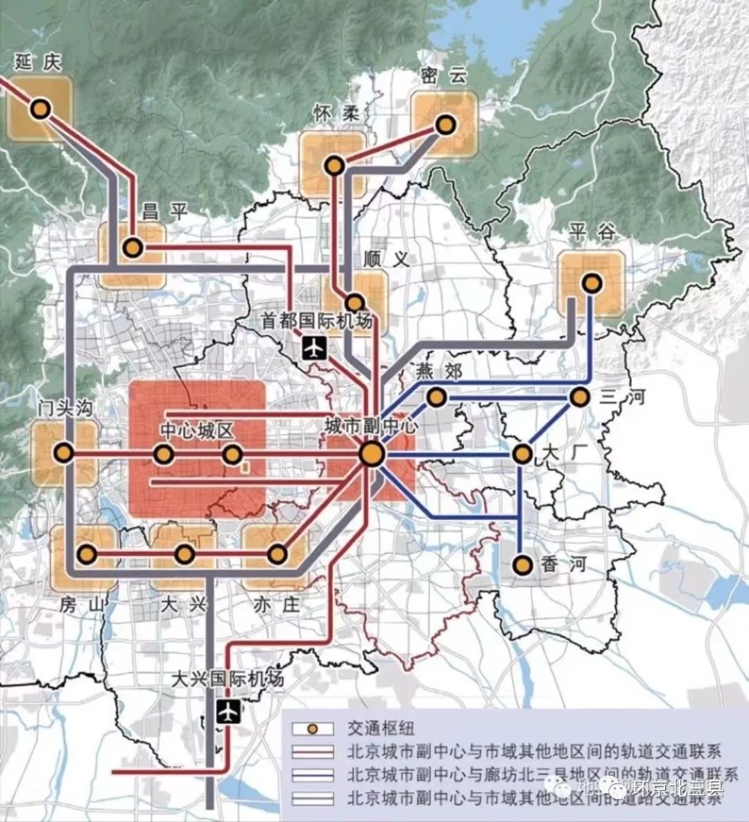 燕郊高架桥规划图图片