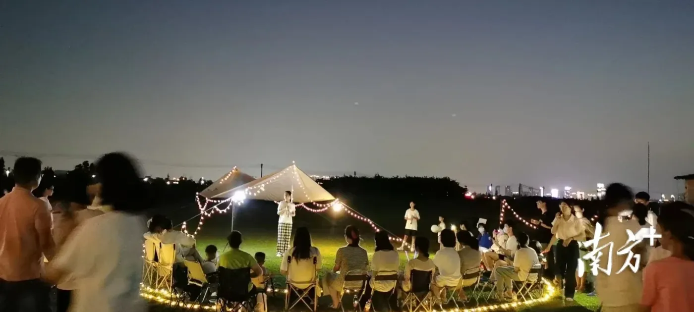 南沙榄核镇开展青少年预防欺凌露天音乐会