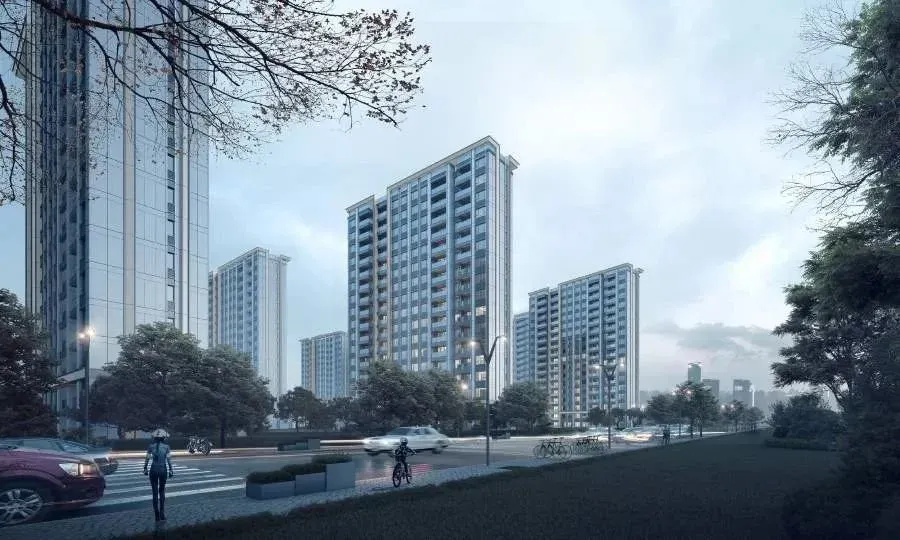 奉贤新城精工住区「中建·海樾府」三期加推建面约89-160㎡房源,积分