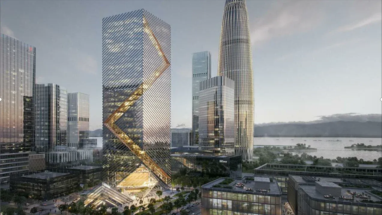 中建八局新型消费电子商务总部大厦项目基础底板施工完成