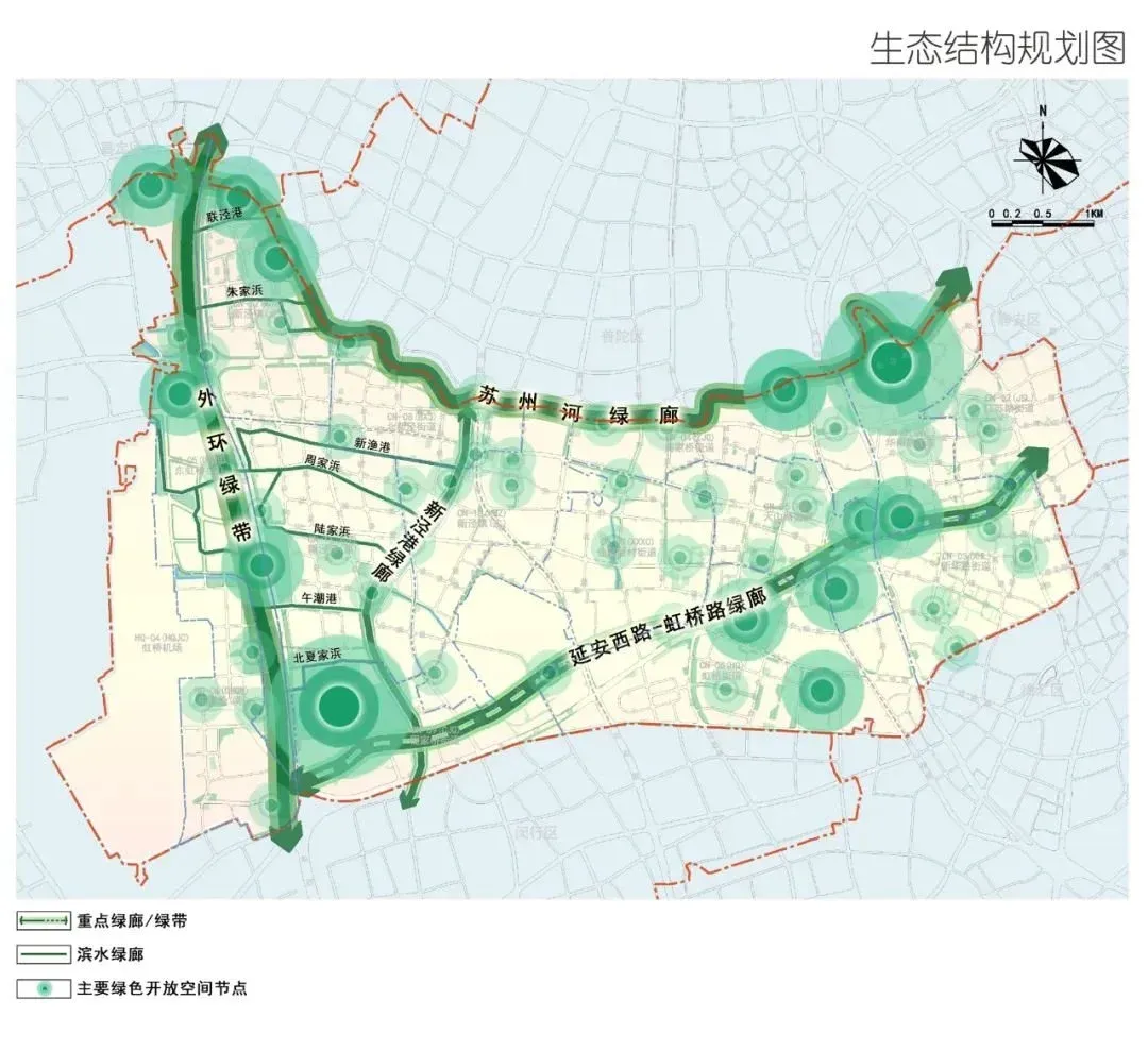 长宁区(上海2035总体规划)单元规划,规划范围36.27平方公里-房产资讯-房天下