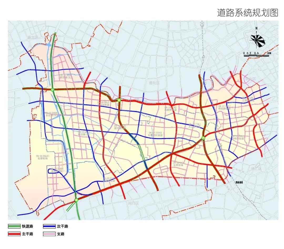 长宁区(上海2035总体规划)单元规划,规划范围36.27平方公里-房产资讯-房天下