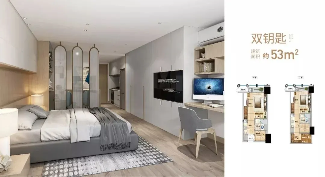 loft产品,双钥匙设计