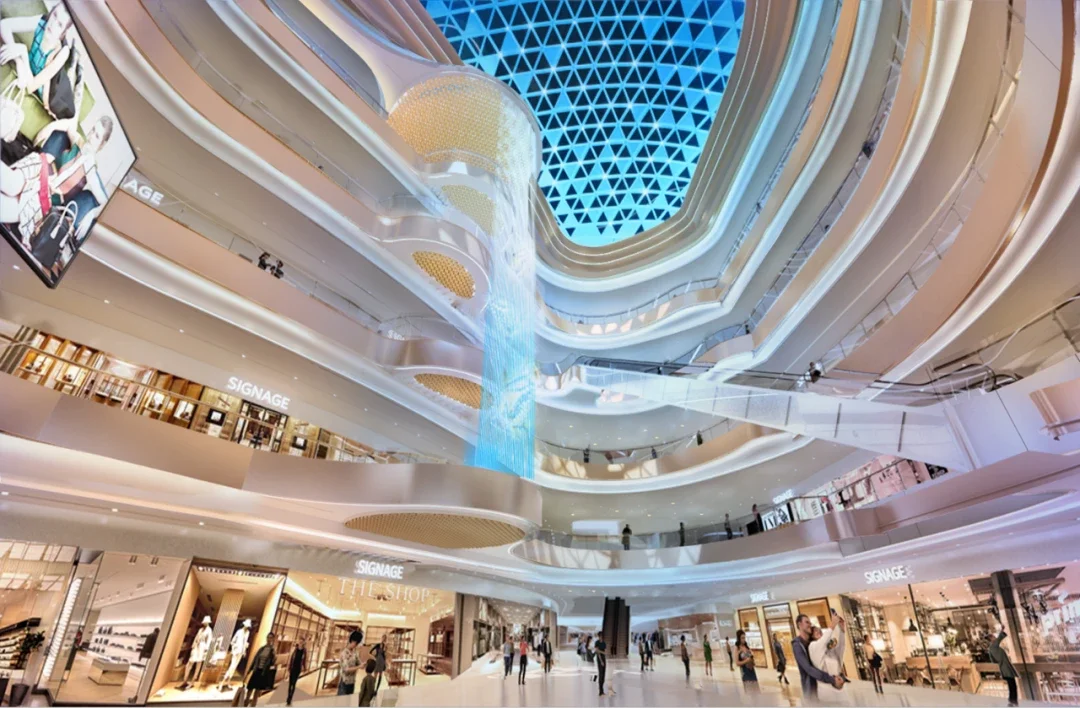 富逸长江北商业中心总建筑面积约为68万㎡,包括富逸城臻誉,时尚购物