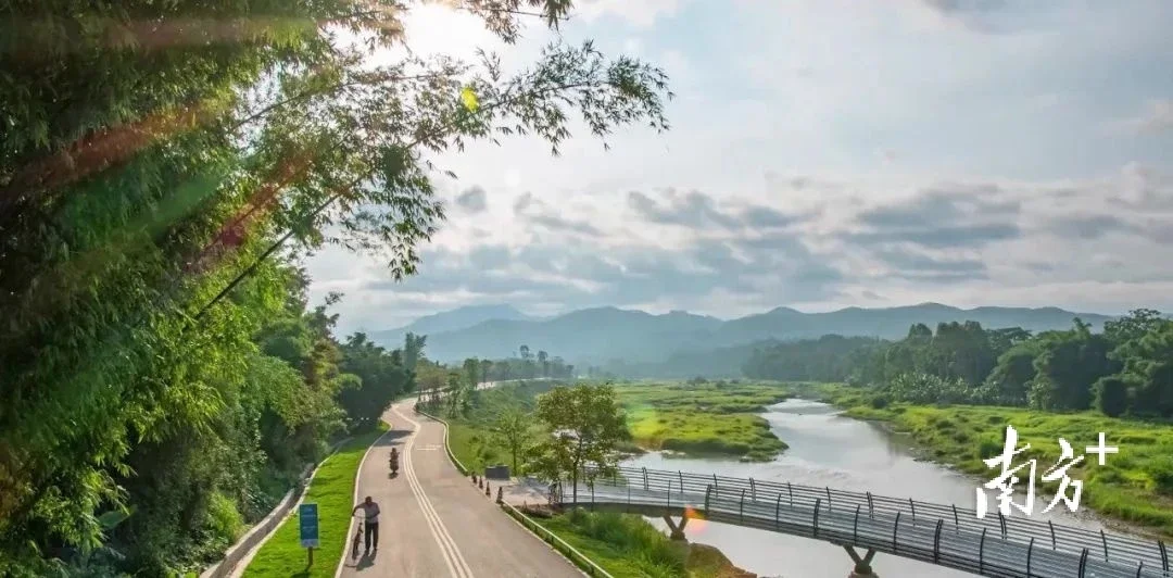 锦江画廊碧道沿途风景图片