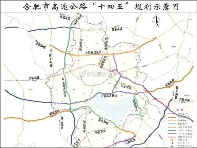 s18宁合高速公路合肥段由合肥交通投资控股有限公司作为实施主体,起点