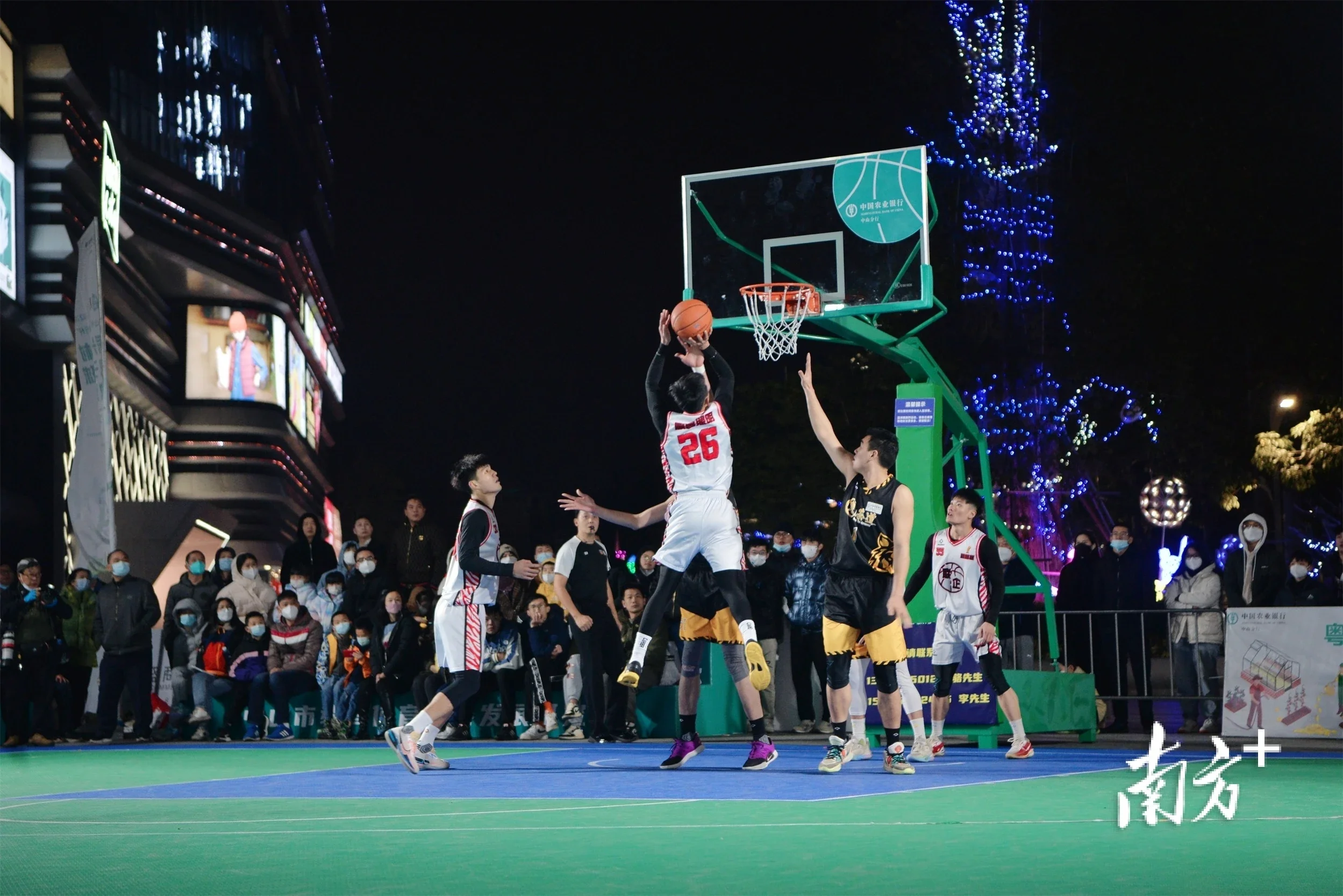 联企科创夺冠中山市农业银行杯振兴乡村男子篮球赛闭幕