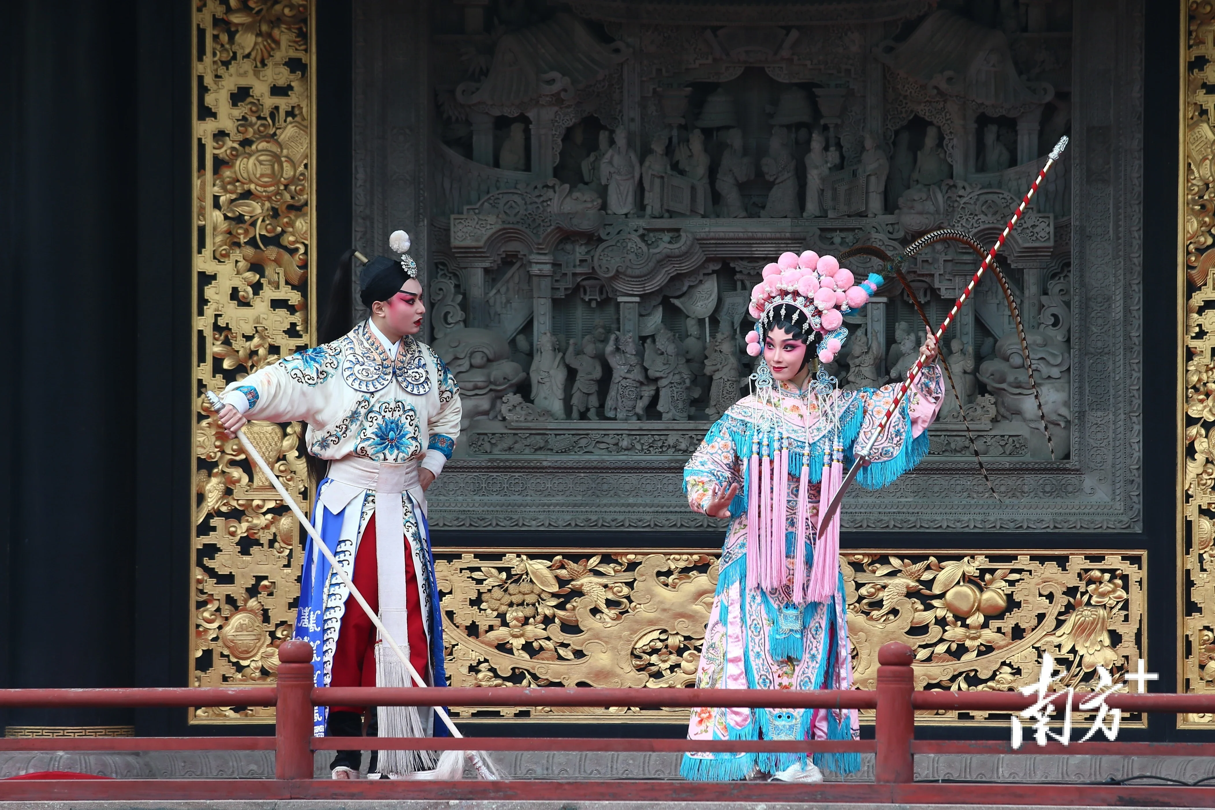 广东粤剧院"春班"来村里上大戏啦!|多图_房产资讯_房天下