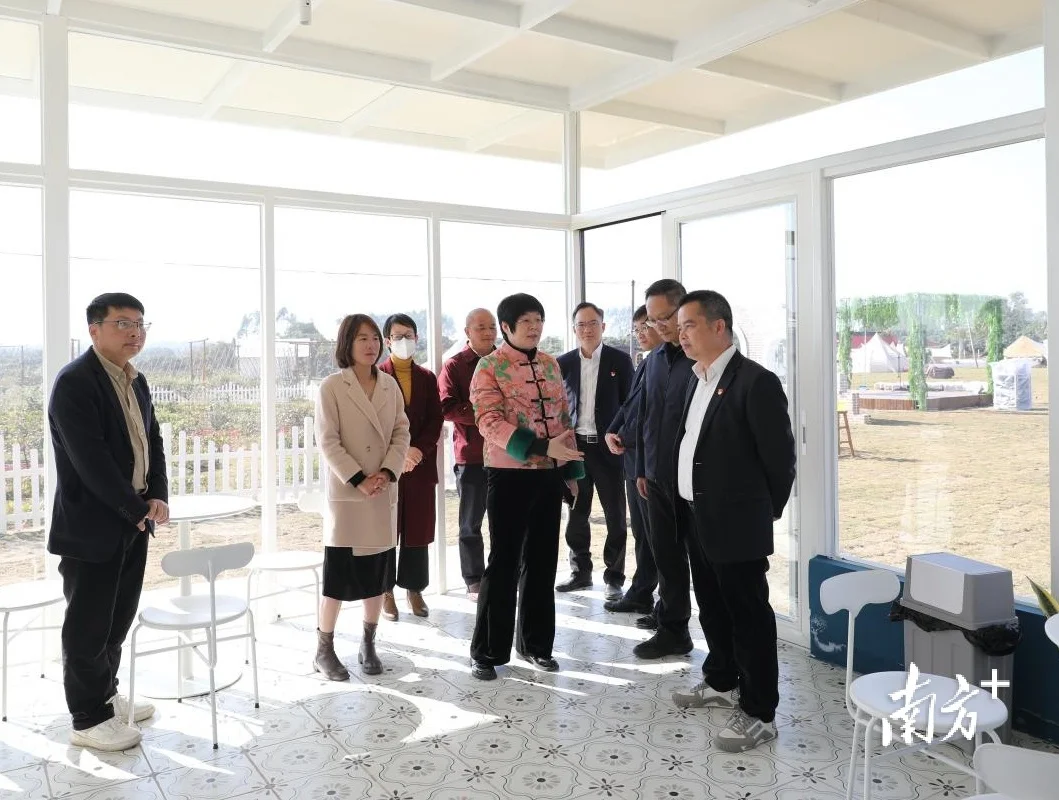 湛江市直机关工委书记黄真窦率队到廉江市横山镇调研乡村振兴工作