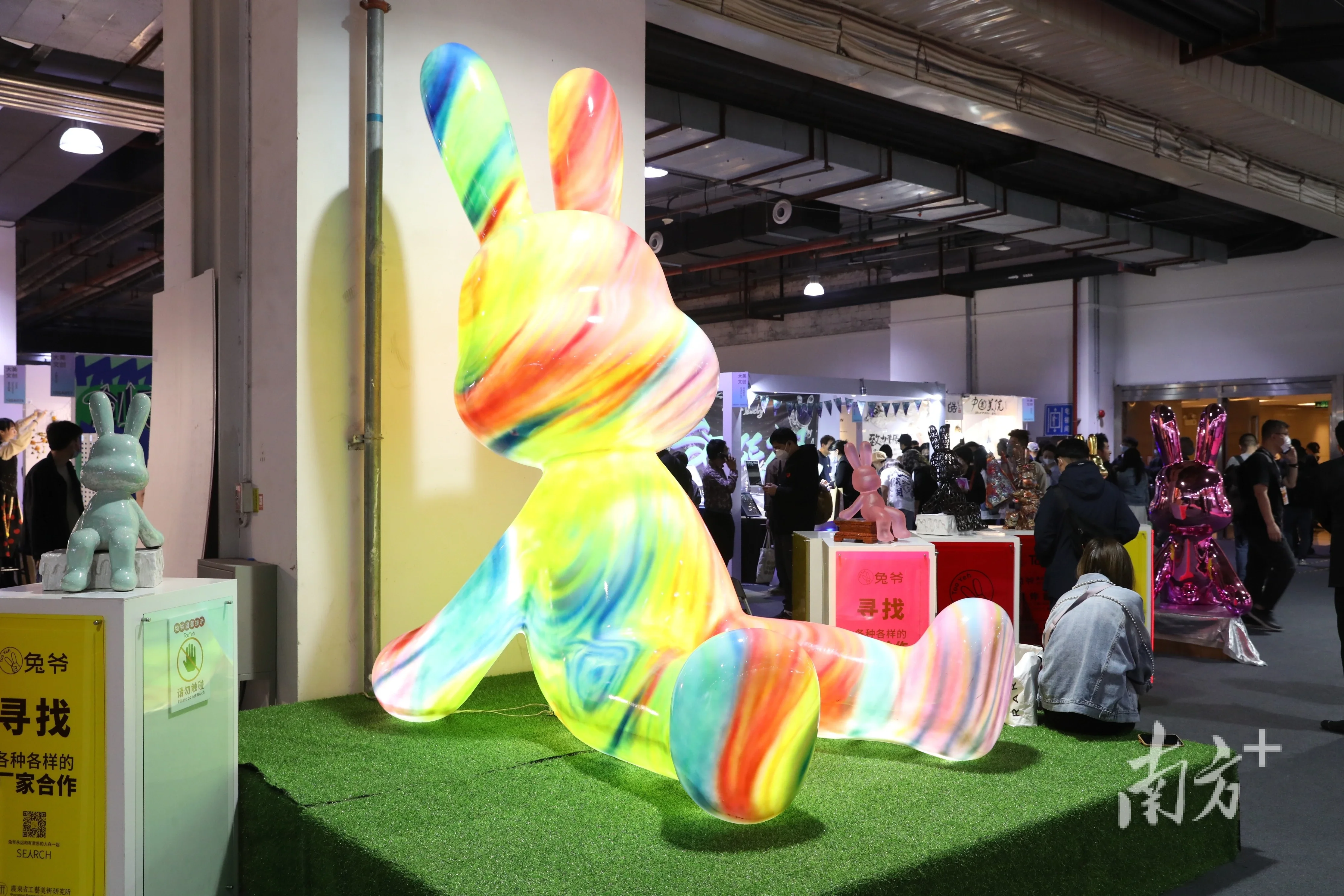 看展湾区国潮文创大集结这个展览挤爆了