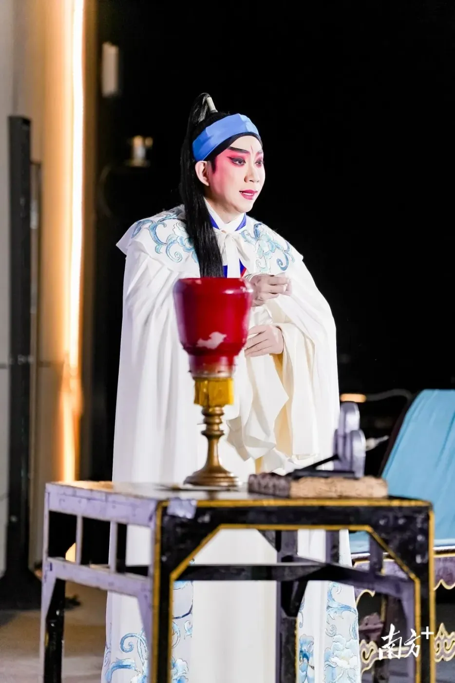 揭牌仪式上,国家一级演员,粤剧"风腔"艺术传人吴晓毅表示,成立以他