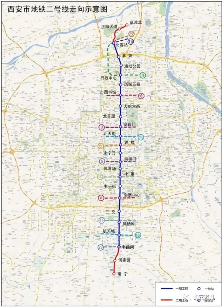 2023西安这些地铁线路开通在即!