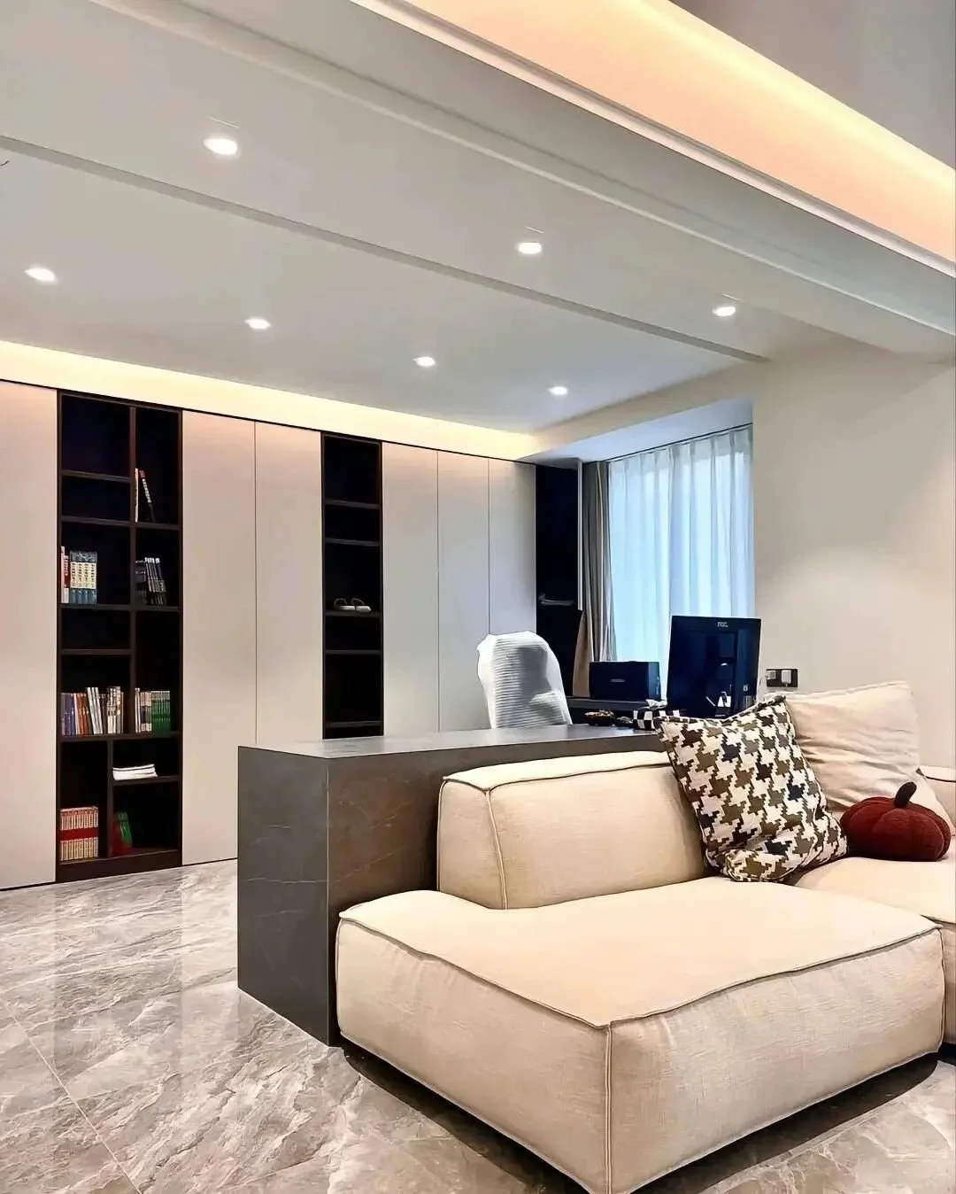 20款客厅书房一体的设计大集合赶紧收藏起来