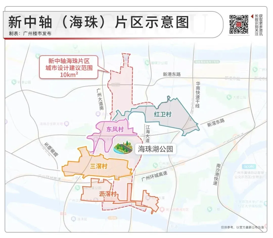 实探旧改指挥部成立新中轴海珠做地要动了
