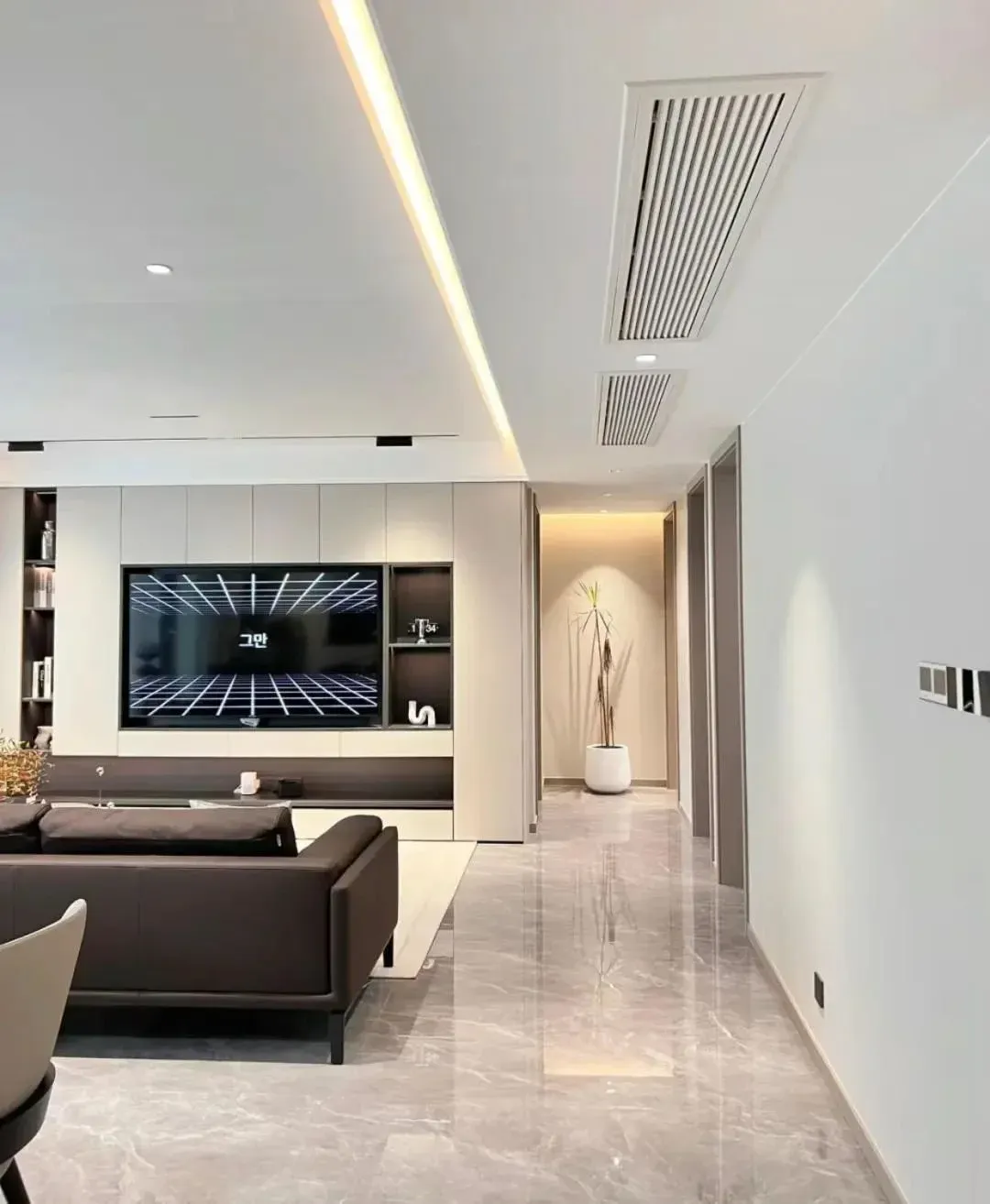 黑白灰的现代极简风格,普通人装修真的是绞尽脑汁,完美收工