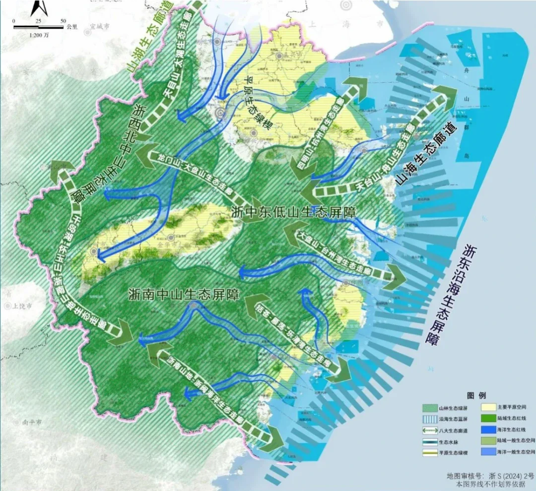 浙江省国土空间规划:金华市区被列为国家级城市化地区