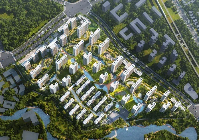 浐灞三角洲的溪樾里玖号院,建面约185-245㎡,又是一豪