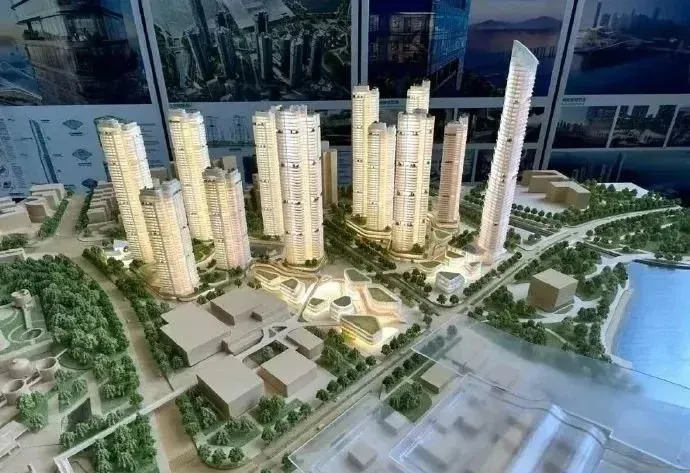 中信东头角沙盘模型/图源网络项目作为深圳湾的绝版地段,拥有深圳湾