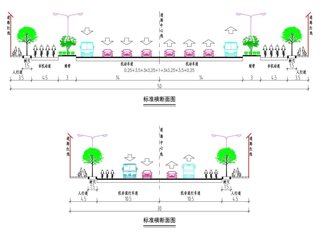 双向单车道宽度图片