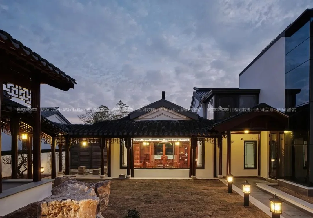 赏析720㎡南洋新中式用设计描绘意蕴东方的理想生活