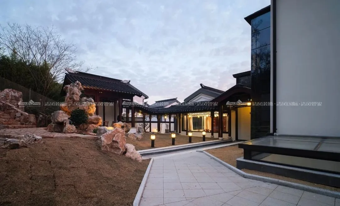 赏析720㎡南洋新中式用设计描绘意蕴东方的理想生活