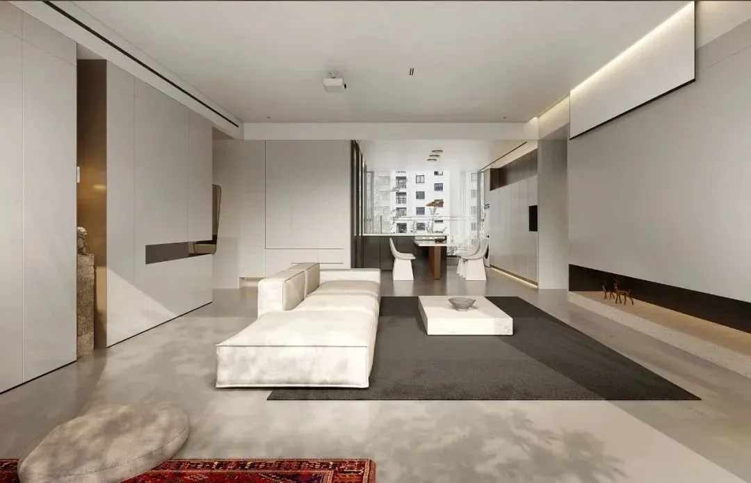 东易日盛新作· 奥园麓语|145平三居现代极简风格