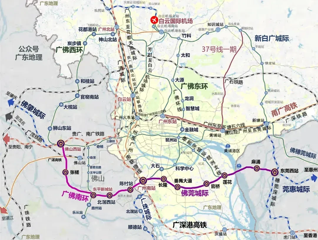 惠州地铁线路图高清晰图片