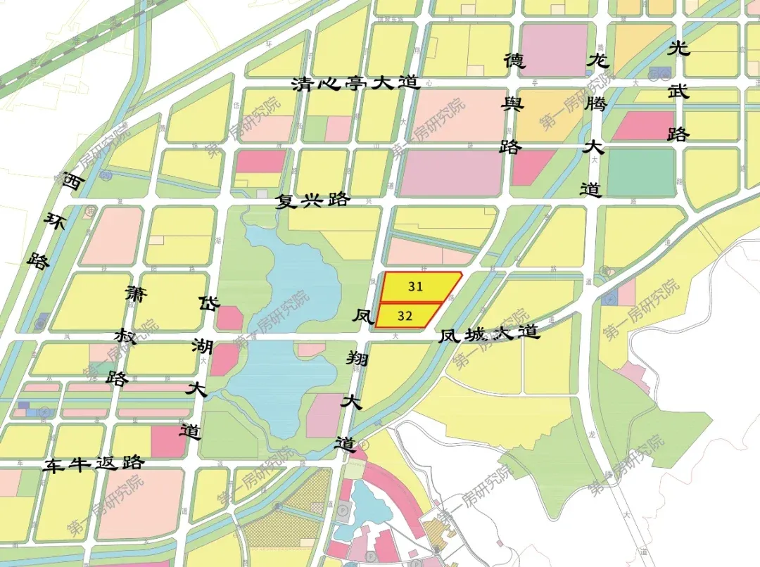 灵璧县推出灵璧一中东侧131亩,灵璧县第十小学南侧两宗相邻地块,分别