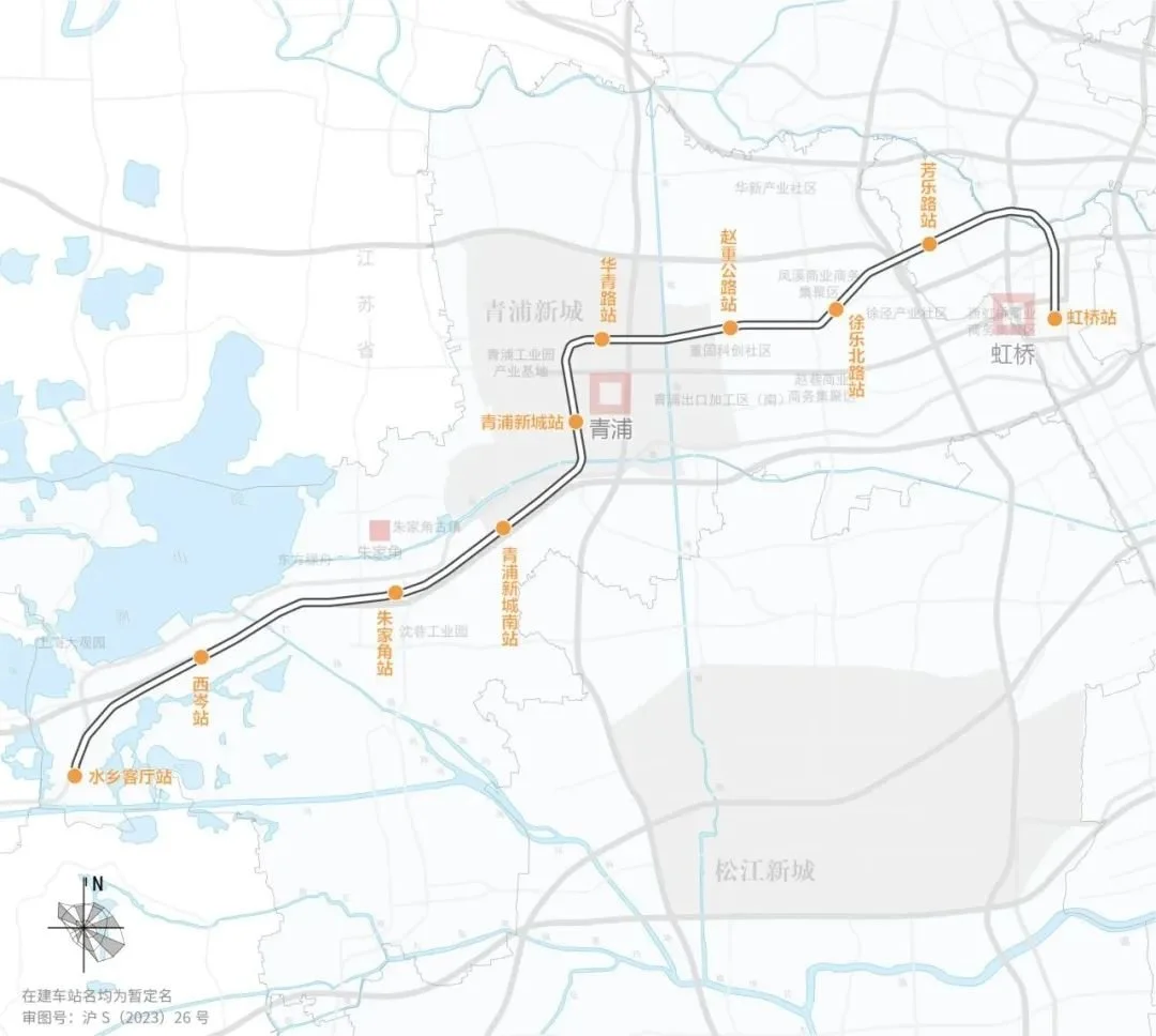 上海地铁19号线规划图片