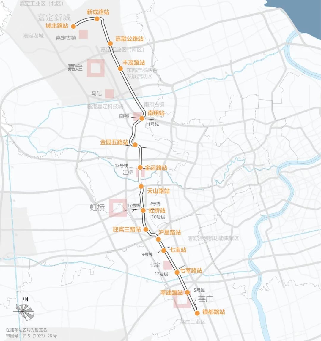 上海地铁19号线规划图片