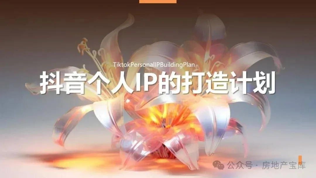 【干货】抖音个人ip如何打造?