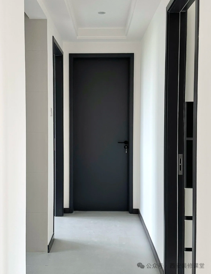 126㎡黑白灰,年轻人就喜欢这个调