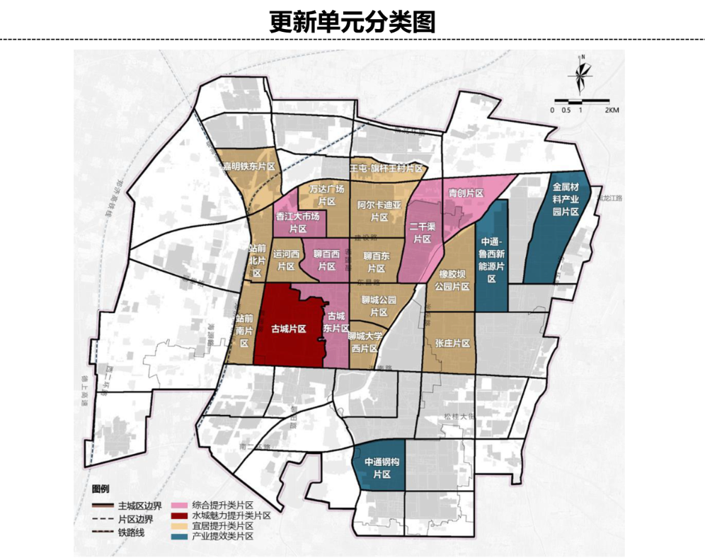 聊城市城市更新专项规划新鲜出炉!