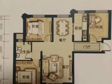 滨湖新区 滨湖国际 3室2厅