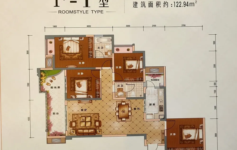 惠水县 涧桥小镇 4室2厅