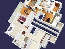 阅海万家F3区-有电梯口车位【两室两厅一厨一卫一露台】