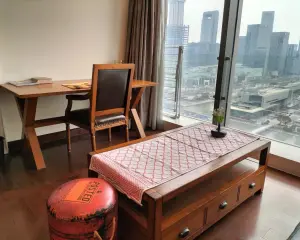 市政府旁阪急百货文化广场边 嘉恒广场精装公寓 看东部新城全景