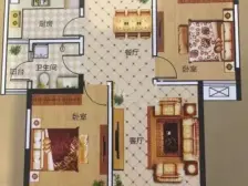 240平方富安新村4室5厅,买房付清银行贷款,出售价28万