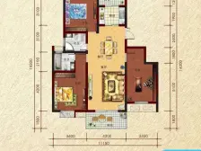 中大紫都3室2厅1卫南北朝向180.00万元出售