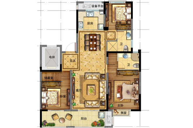 安陆户型图