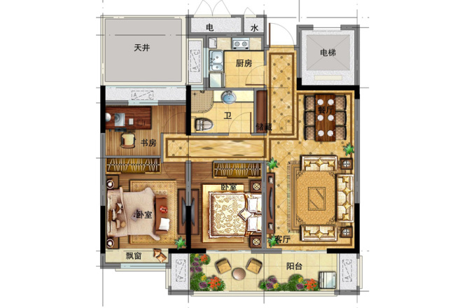 安陆户型图