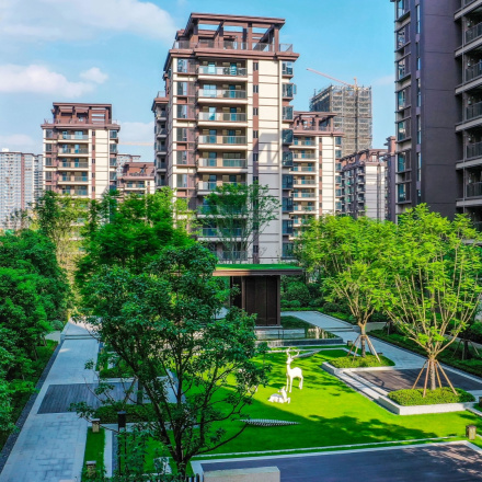 人居越秀紫云府项目实景图