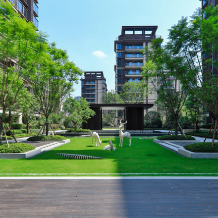 人居越秀紫云府项目实景图