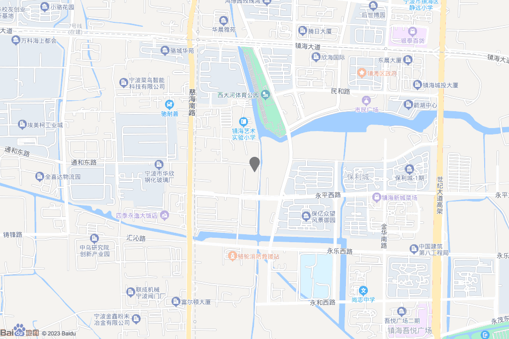 镇海区ZH07-04-24-a、b、c地交通图