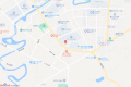 铜梁城区南城街道天一星城西侧交通图