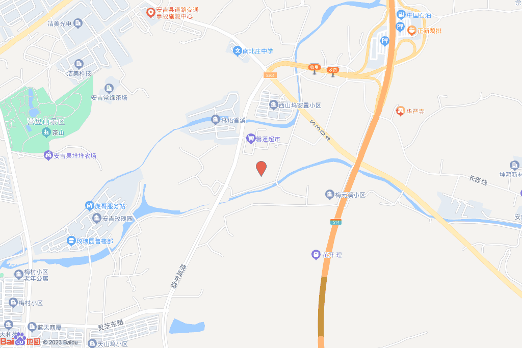 新桂香园交通图